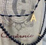 Collaret lletra A, d'or groc - Imatge 2