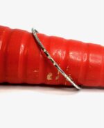 Braçalet esclava de plata, amb diamant i dos piquets d'or - Imatge 3