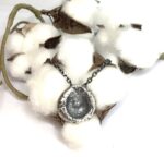 Collaret penjoll rodó plata