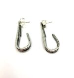 Arracades plata criolla gran - Imatge 2