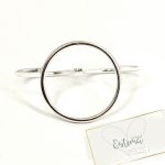 Anell dos dits plata circumferència