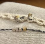 Collaret cub d'or i tres cubs plata - Imatge 2