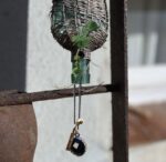 Collaret cristall i bola d'or groc - Imatge 3