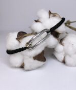 Braçalet oval plata i anelles d'or groc - Imatge 2