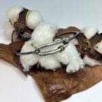 Braçalet esclava oval plata i or groc - Imatge 3