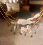 Collaret tres perles aigua dolça - Imatge 2