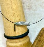 Collaret perla aigua dolça grisa - Imatge 3