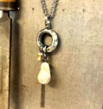 Collaret cadena perla australiana barroca